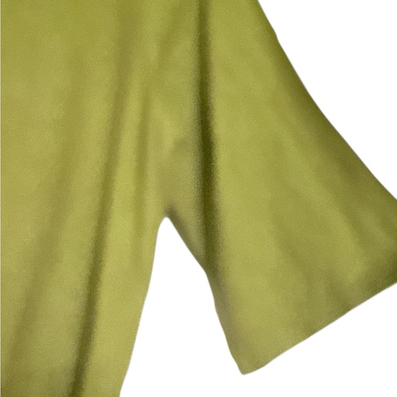 Bryn Walker Green Boxy 3/4 Sleeve Tunic - Picture 4 of 7